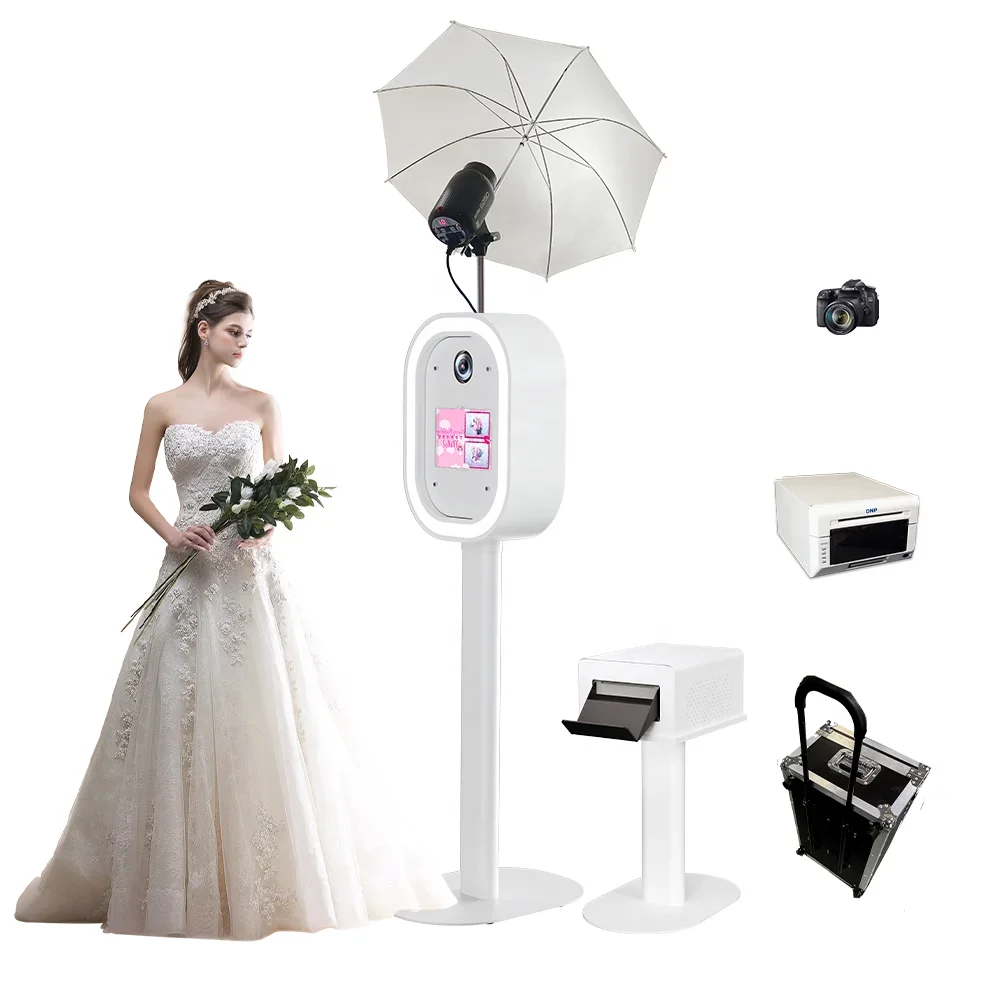Photo Booth Machine - Draagbare DSLR fotohokje machine voor feestbenodigdheden,