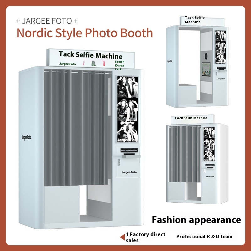 Draagbare all-in-one fotocabin - Photo Booth Machine recensie en prijs