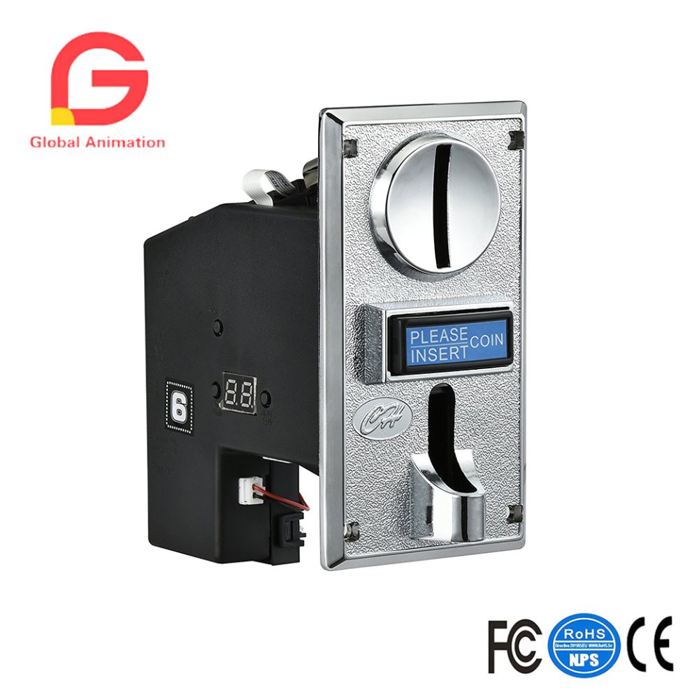 CH-924, 4-munt mech-acceptor v - Arcade Game Vending Machine recensie en prijs