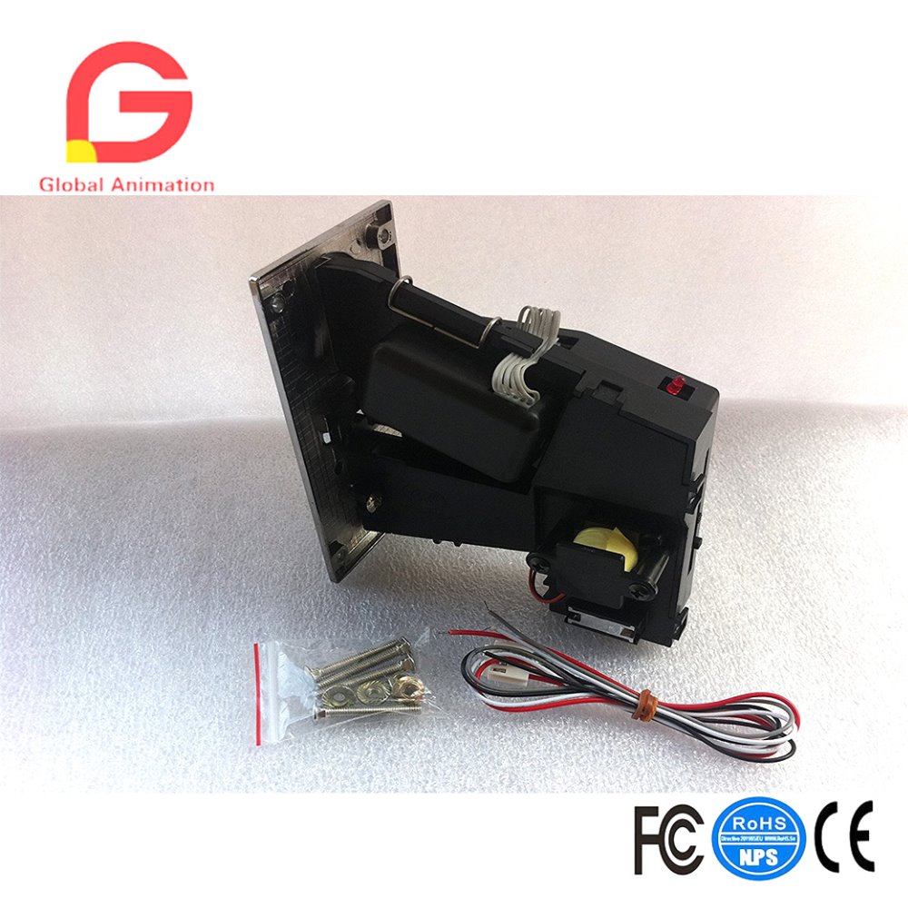 CH-924, 4-munt mech-acceptor v - Arcade Game Vending Machine recensie en prijs