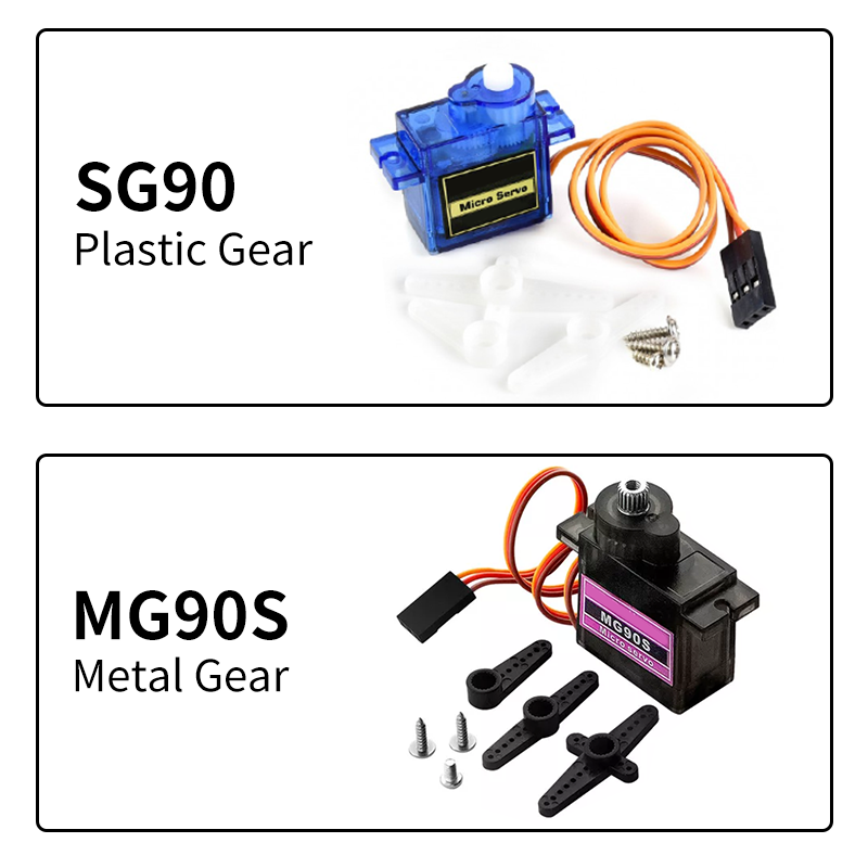 2PCS/5PCS/10PCS SG90 MG90S 9G  - Arduino Vending Machine Project recensie en prijs